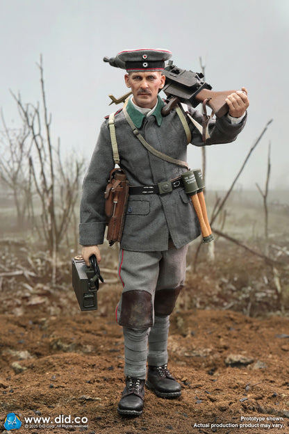 Preventa Figura Arthur - WWI German MG08 Machine Gunner marca DID D11015 escala 1/6