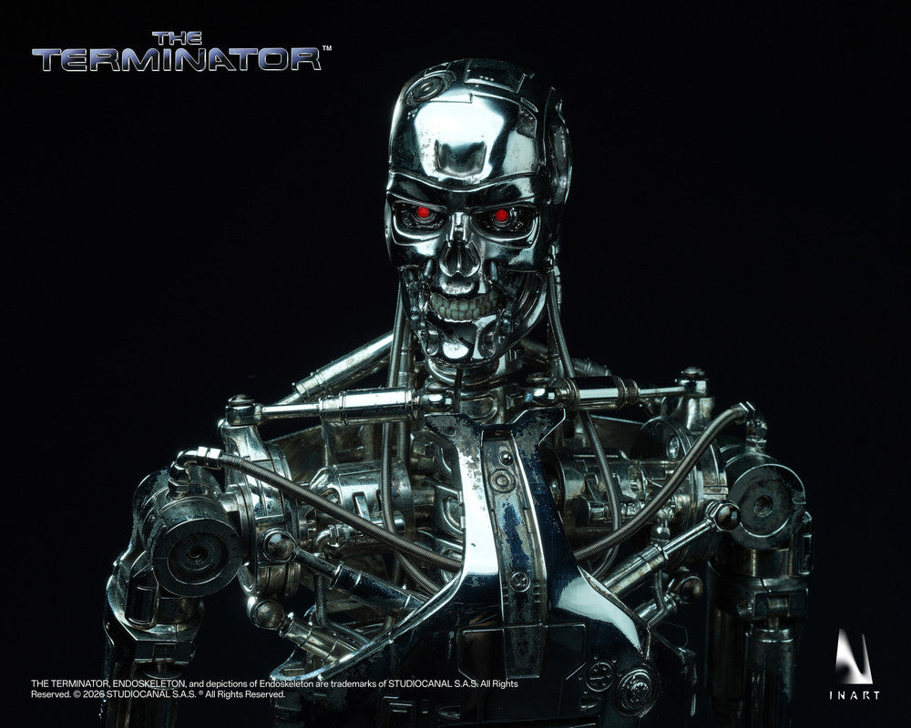 Preventa Figura T-800 Endoskeleton - The Terminator marca INART A036 Queen Studio escala 1/6