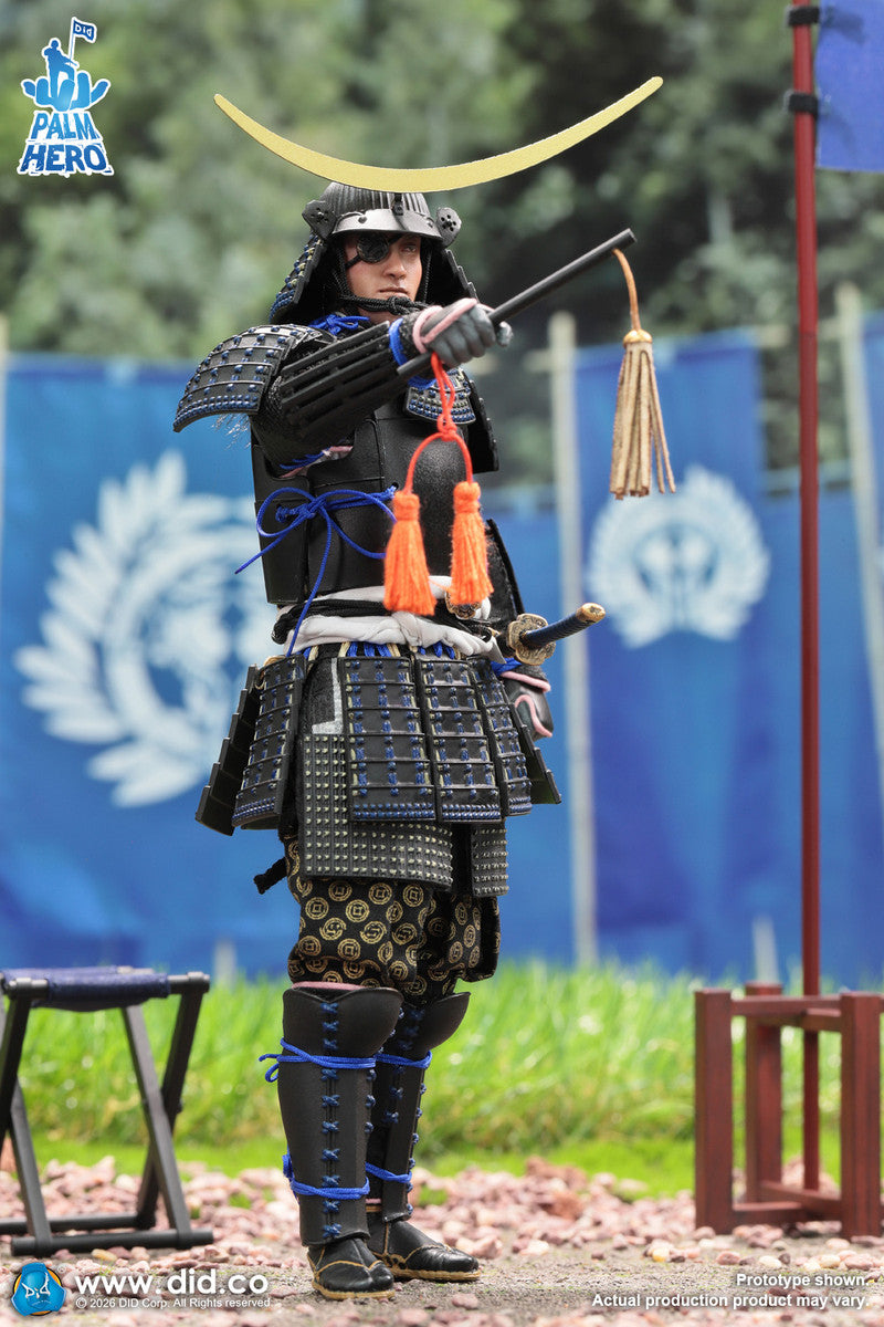 Pedido Figura Date Masamune - Palm Hero Japan Samurai Series 4 marca DID XJ80030 escala 1/12