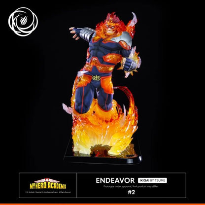 Preventa Estatua Endeavor (Limited Edition) - My Hero Academia Ikigai marca TSUME a escala 1/6 (34 cm)