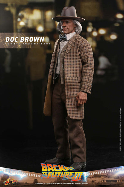 Pedido Figura Doc Brown - Back to the Future Part III marca Hot Toys MMS617 escala 1/6