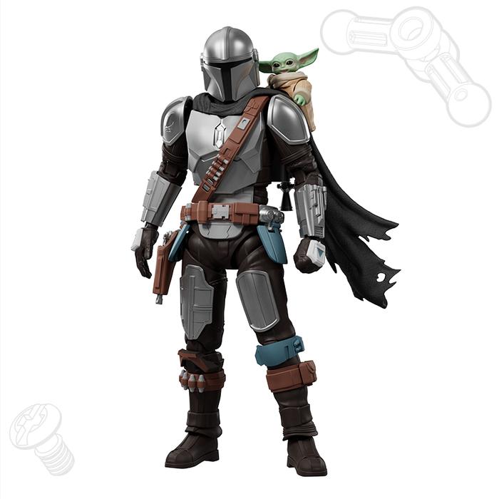 EN STOCK Figuras The Mandalorian & Grogu - Star Wars: The Mandalorian & Grogu - Champion Class 05 - Model Kit marca Blokees