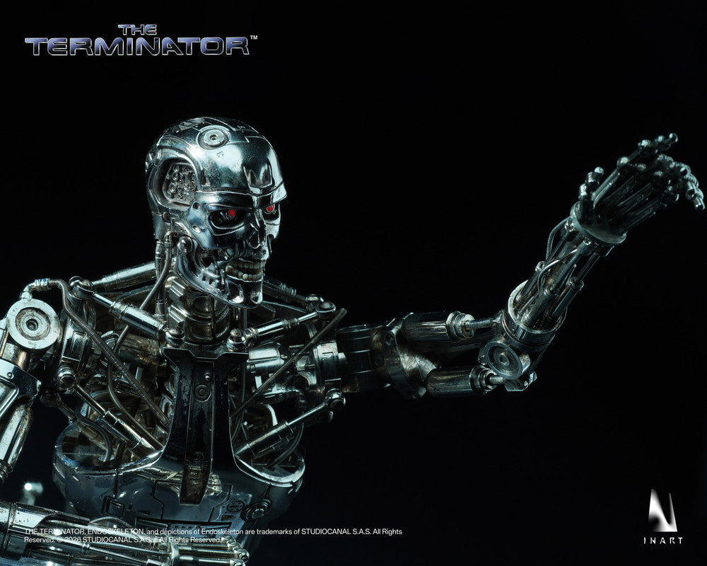 Preventa Figura T-800 Endoskeleton - The Terminator marca INART A036 Queen Studio escala 1/6