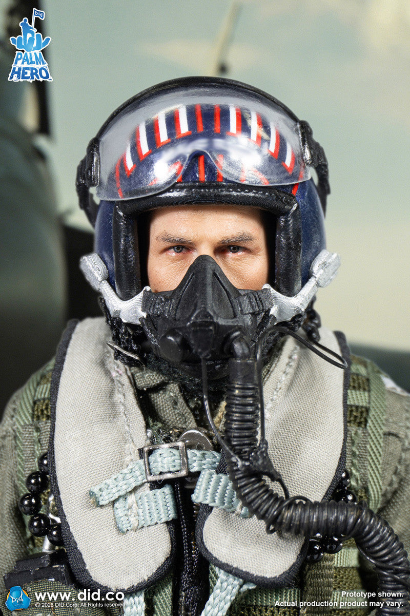 Pedido Figura Captain Mitchell - US Navy 18E Pilot marca DID XM80031 escala 1/12