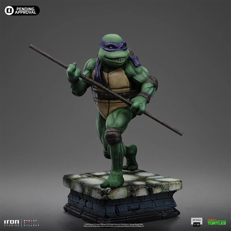 Preventa Estatua Donatello - Teenage Mutant Ninja Turtles (1990) - Limited Edition marca Iron Studios escala de arte 1/10