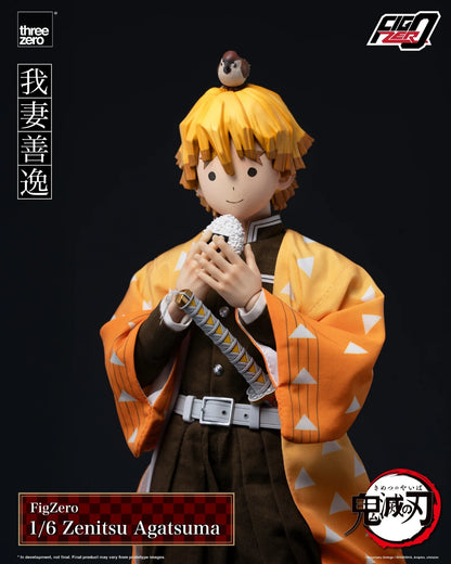 Preventa Figura Zenitsu Agatsuma - Demon Slayer: Kimetsu no Yaiba - FigZero marca Threezero 3Z0699 escala 1/6
