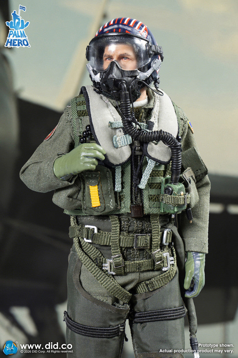Pedido Figura Captain Mitchell - US Navy 18E Pilot marca DID XM80031 escala 1/12