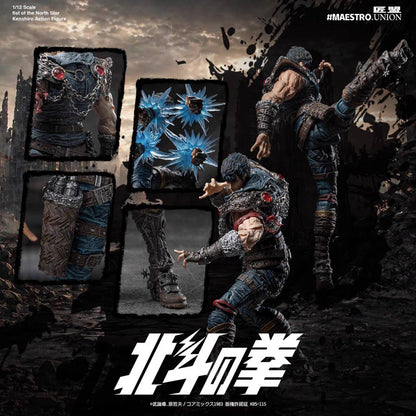 Preventa Figura Kenshiro - Fist of the North Star marca Maestro Union escala 1/12