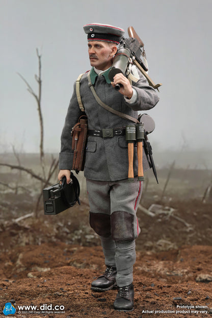 Preventa Figura Arthur - WWI German MG08 Machine Gunner marca DID D11015 escala 1/6