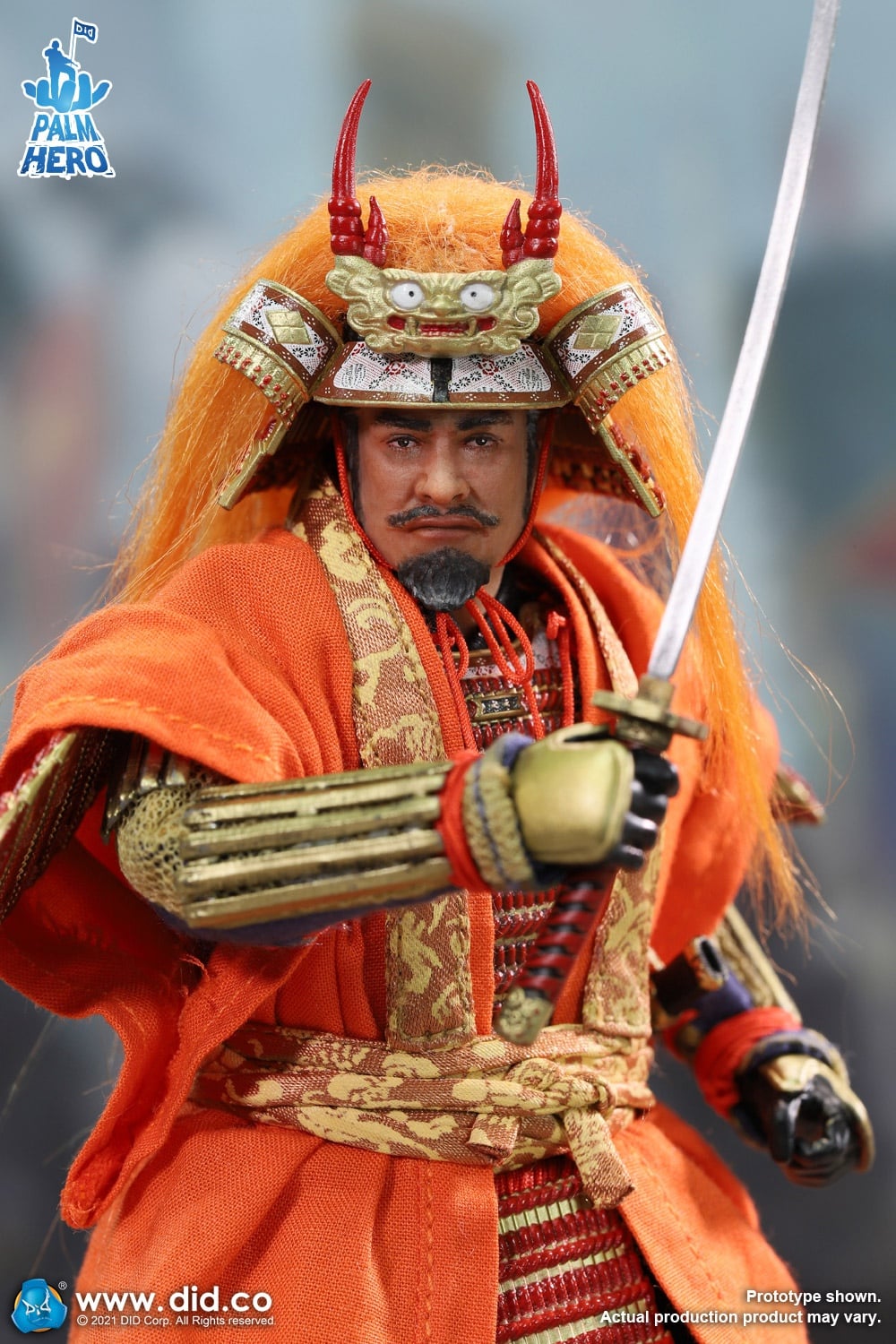 Pedido Figura Takeda Shingen - Japan Samurai Series marca DID XA80013 escala pequeña 1/12