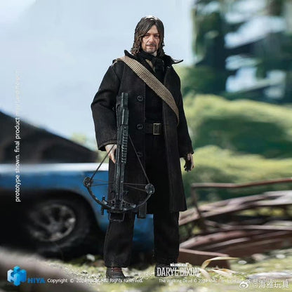 Preventa Figura Daryl Dixon (PX Previews Exclusive) - The Walking Dead - Exquisite Super Series marca HIYA ESW0310 escala pequeña 1/12