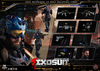 Pedido Figura Exo-Skeleton Armor Suit Test-02 marca Soldier Story SS125 escala 1/6