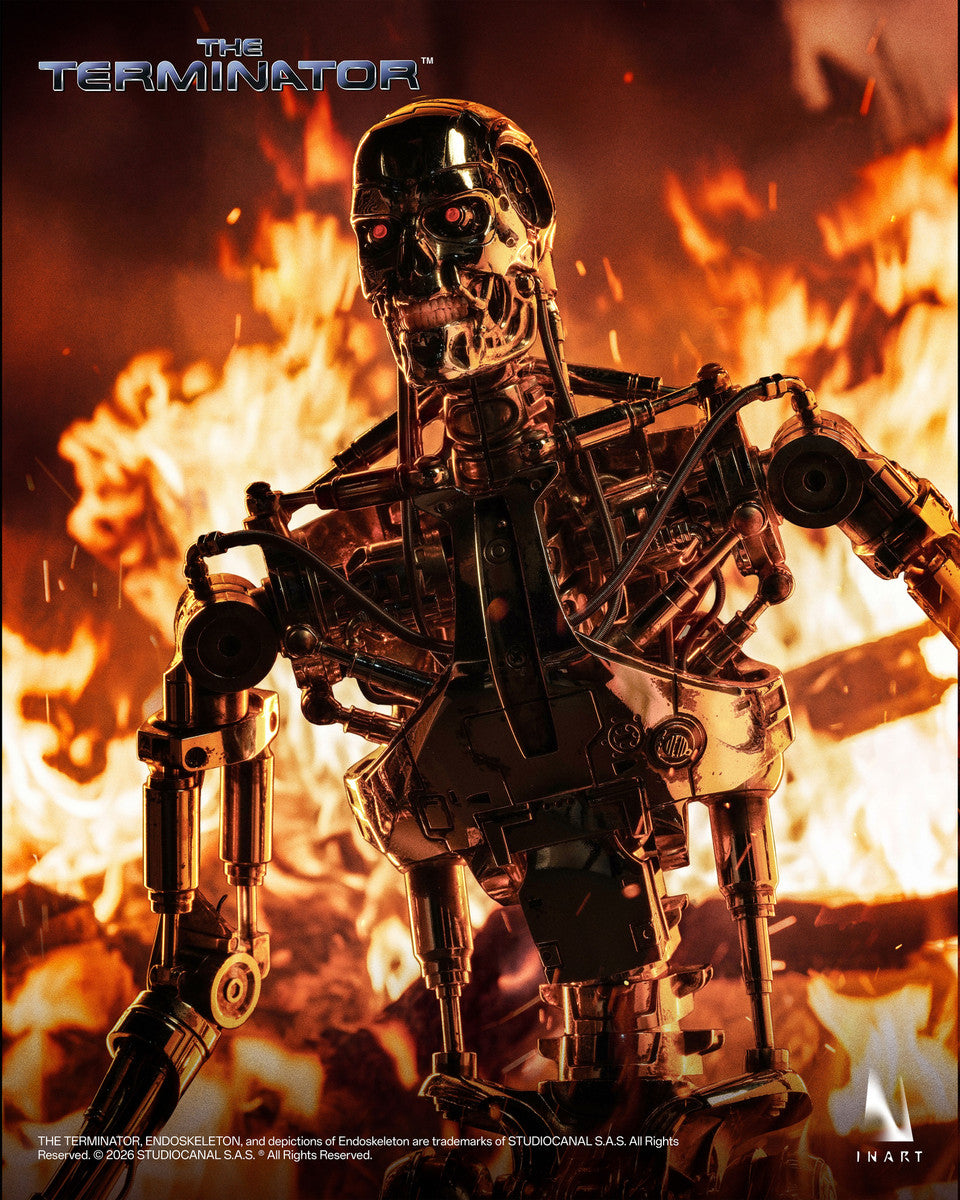 Preventa Figura T-800 Endoskeleton - The Terminator marca INART A036 Queen Studio escala 1/6