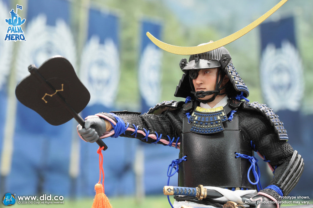 Pedido Figura Date Masamune - Palm Hero Japan Samurai Series 4 marca DID XJ80030 escala 1/12