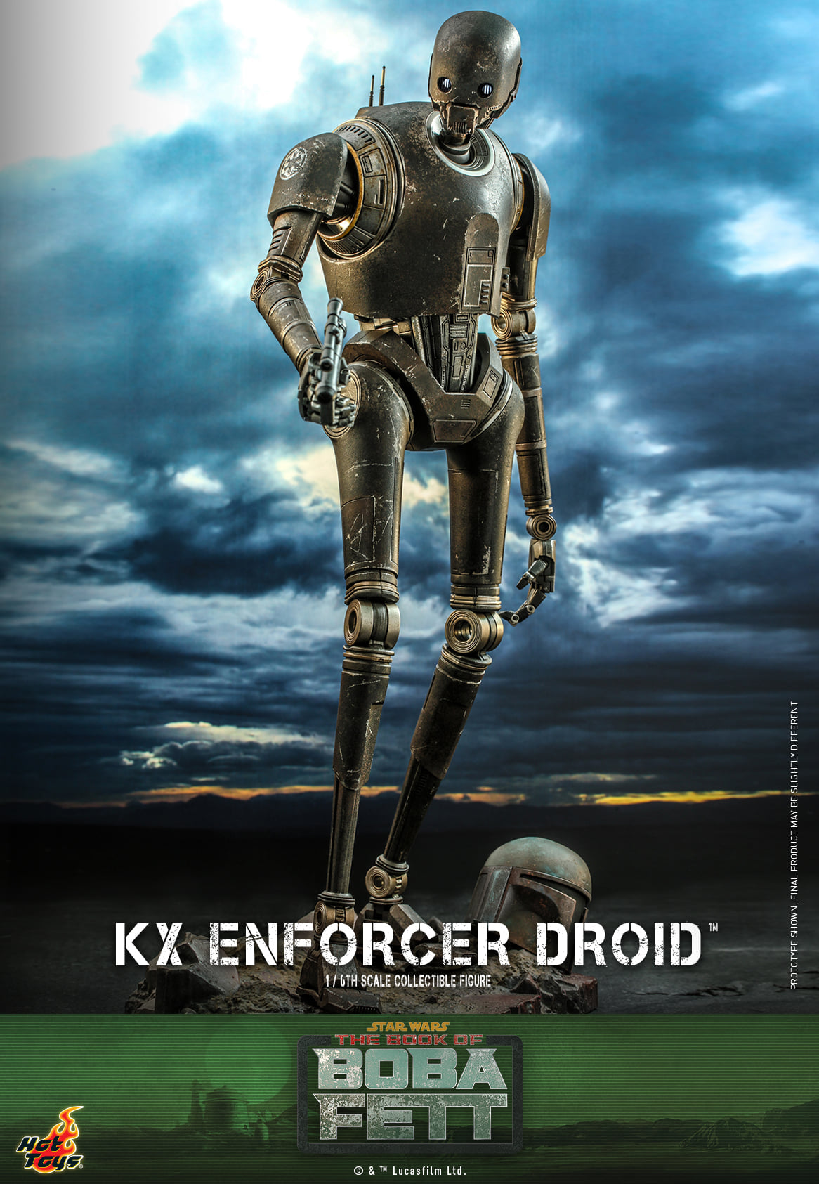 Pedido Figura KX Enforcer Droid - Star Wars: The Book of Boba Fett ™ marca Hot Toys TMS072 escala 1/6