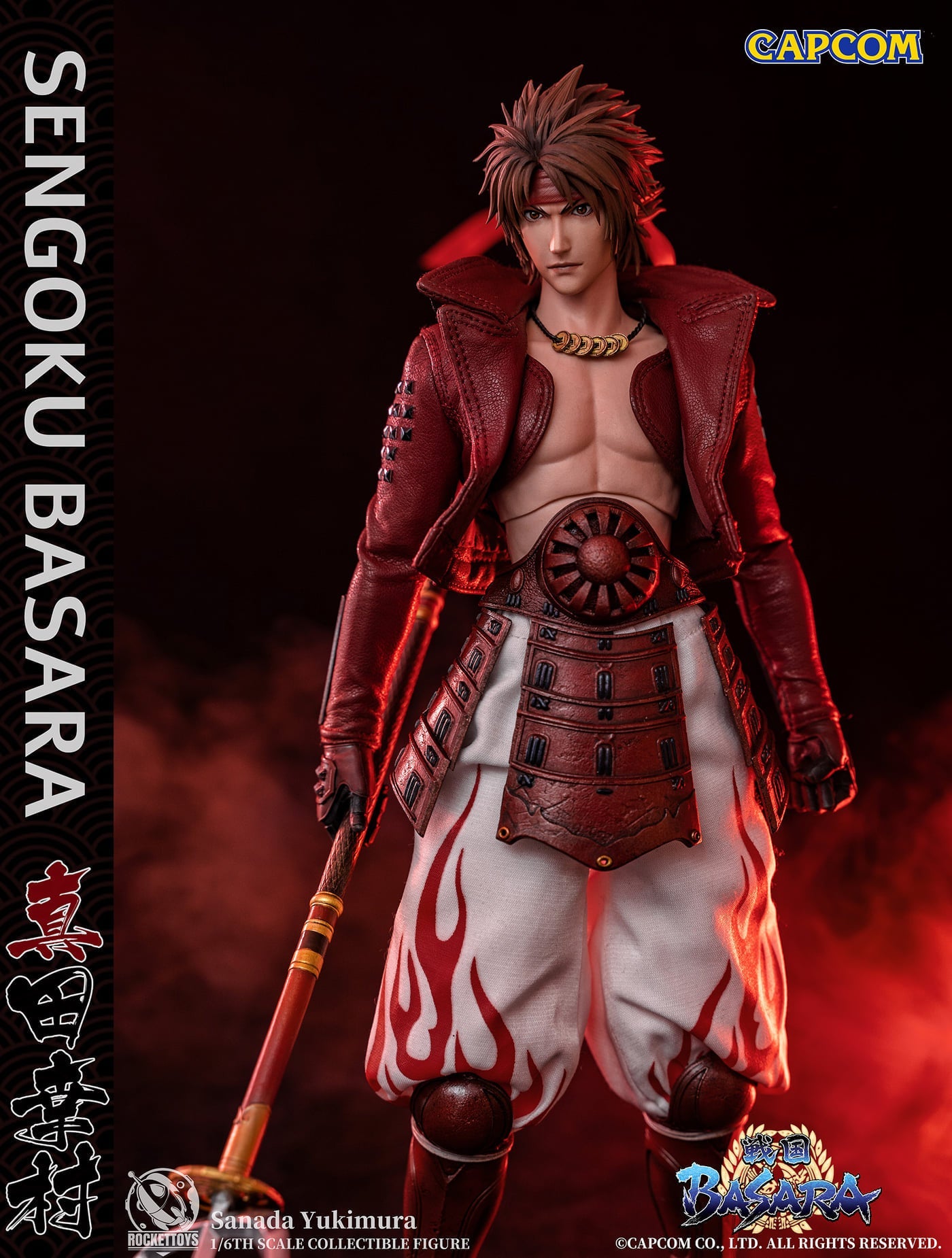 Pedido Figura Sanada Yukimura - Capcom Basara marca Rocket Toys ROC-002 escala 1/6