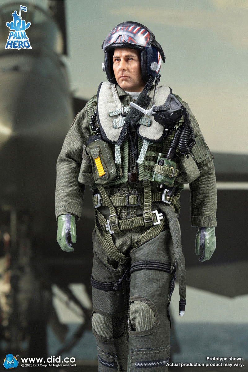 Pedido Figura Captain Mitchell - US Navy 18E Pilot marca DID XM80031 escala 1/12