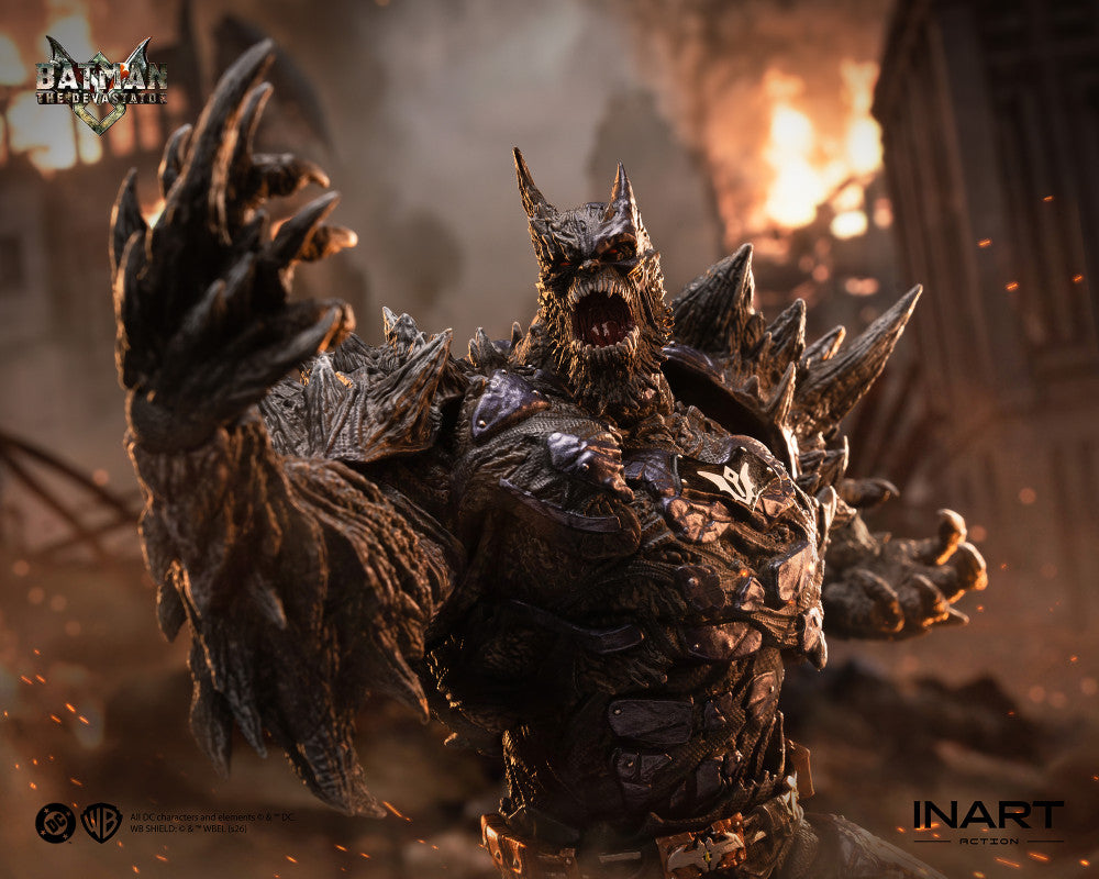 Preventa Figura Batman: The Devastator - Dark Nights: Metal marca INART MAG-C0004 escala 1/12