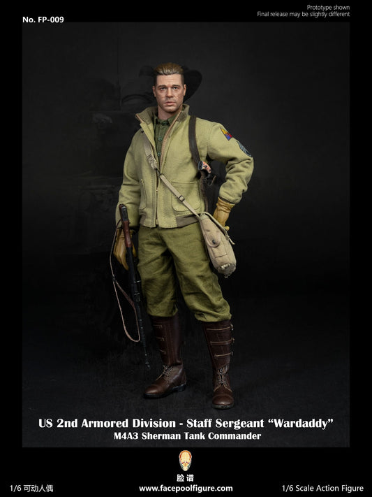 Pedido Figura Staff Sergeant (Regular Edition) - US 2nd Armored Division marca Facepoolfigure FP-009A escala 1/6