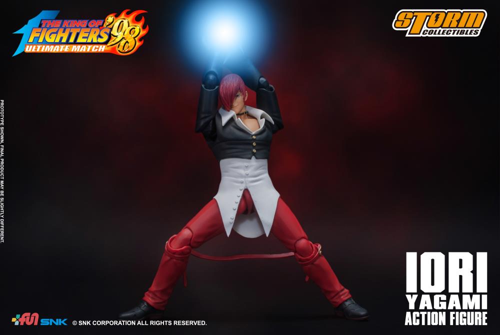 Pedido Figura Iori Yagami - The King of Fighters '98 marca Storm Collectibles SKKF03 escala pequeña 1/12