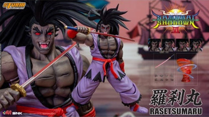 Pedido Figura Rasetsumaru (Purple & Grey version) - Samurai Shodown VI marca Storm Collectibles escala 1/12