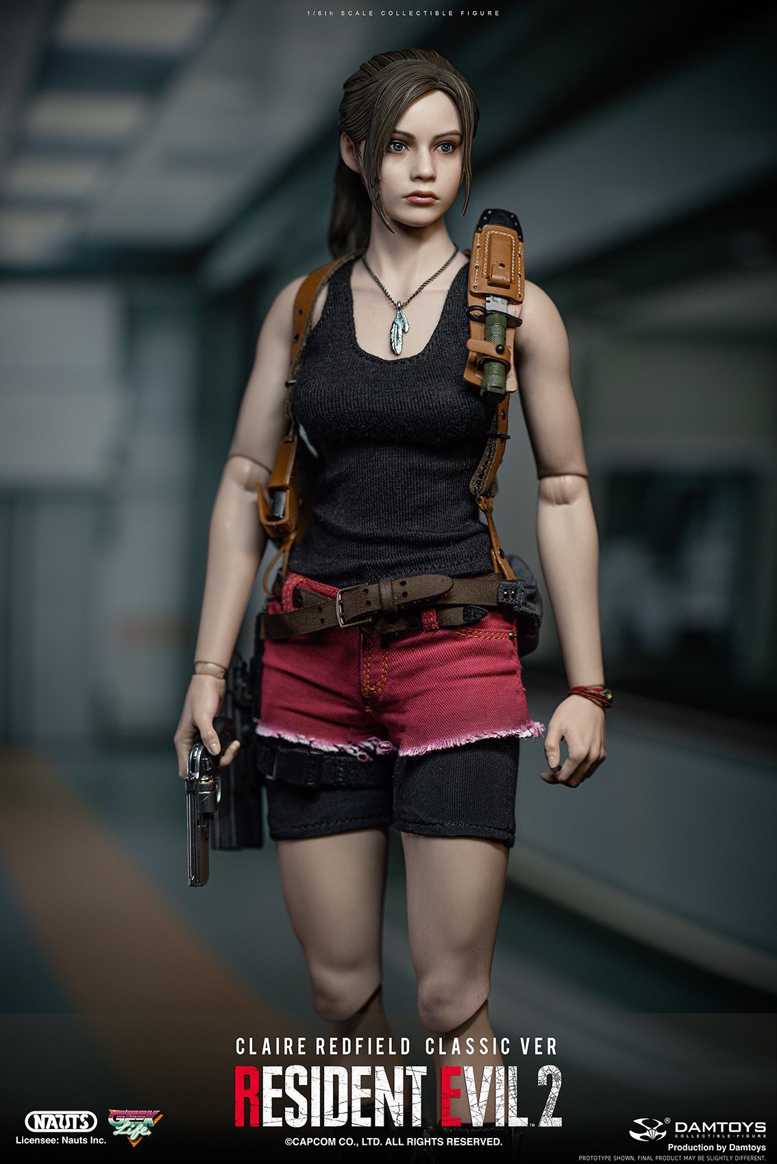 Pedido Figura Claire Redfield Classic Ver. - Resident Evil 2 marca Damtoys DMS038 escala 1/6