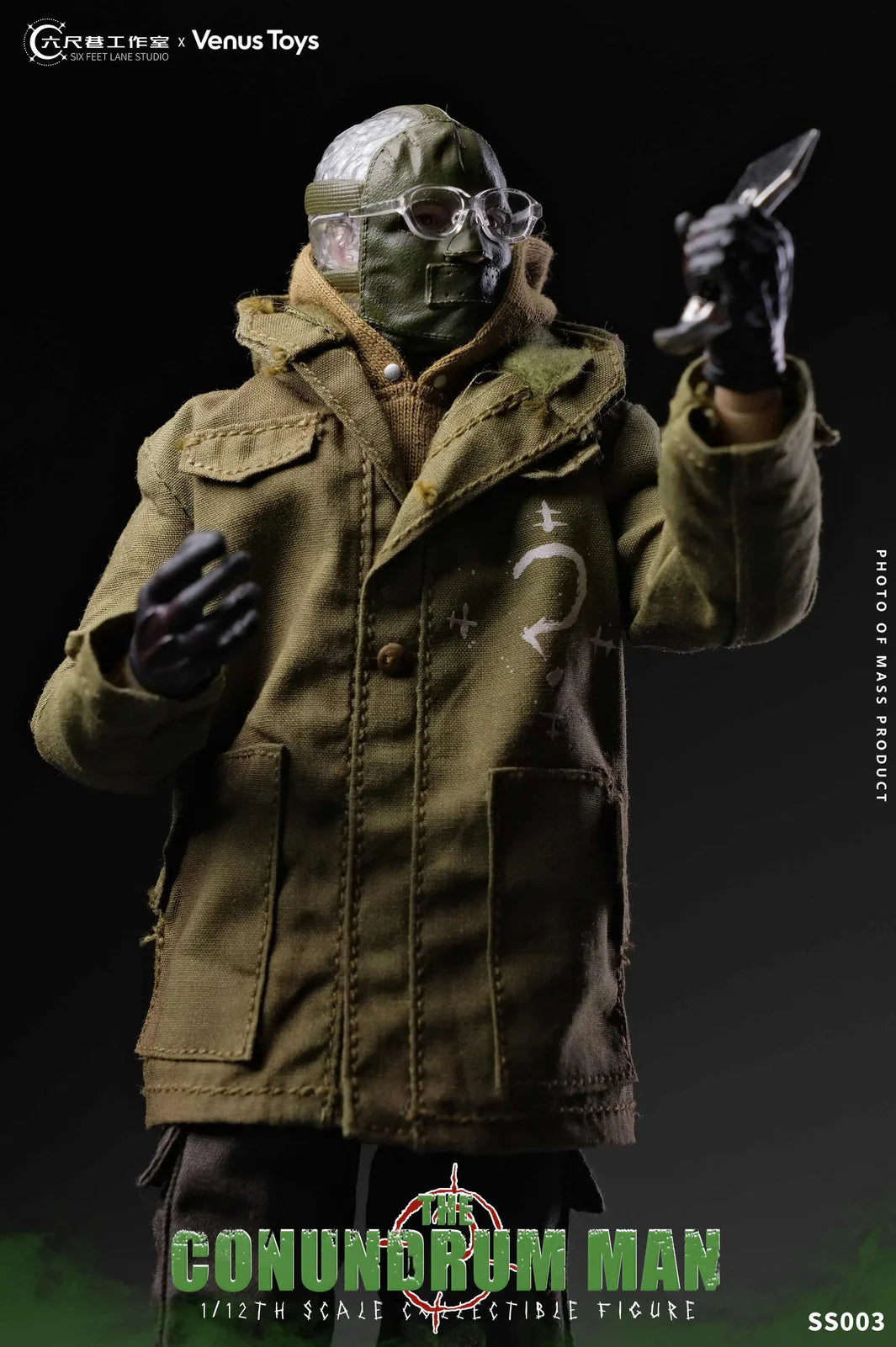 Pedido Figura The Conundrum Man marca Six Feet Lane Studio x Venus Toys SS003 escala 1/12