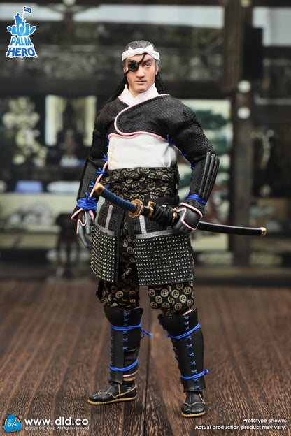 Pedido Figura Date Masamune - Palm Hero Japan Samurai Series 4 marca DID XJ80030 escala 1/12