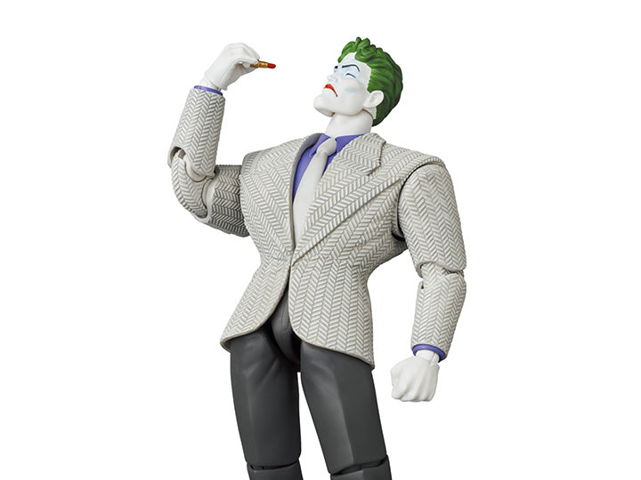 Preventa Figura The Joker (Variant suit version) - Batman: The Dark Knight Returns - MAFEX marca Medicom Toy No.214 escala pequeña 1/12