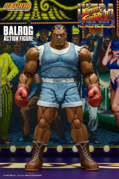 Pedido Figura Balrog - Ultra Street Fighter II marca Storm Collectibles escala pequeña 1/12