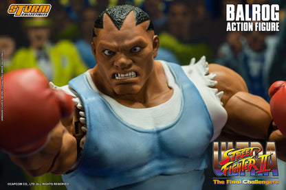 Pedido Figura Balrog - Ultra Street Fighter II marca Storm Collectibles escala pequeña 1/12