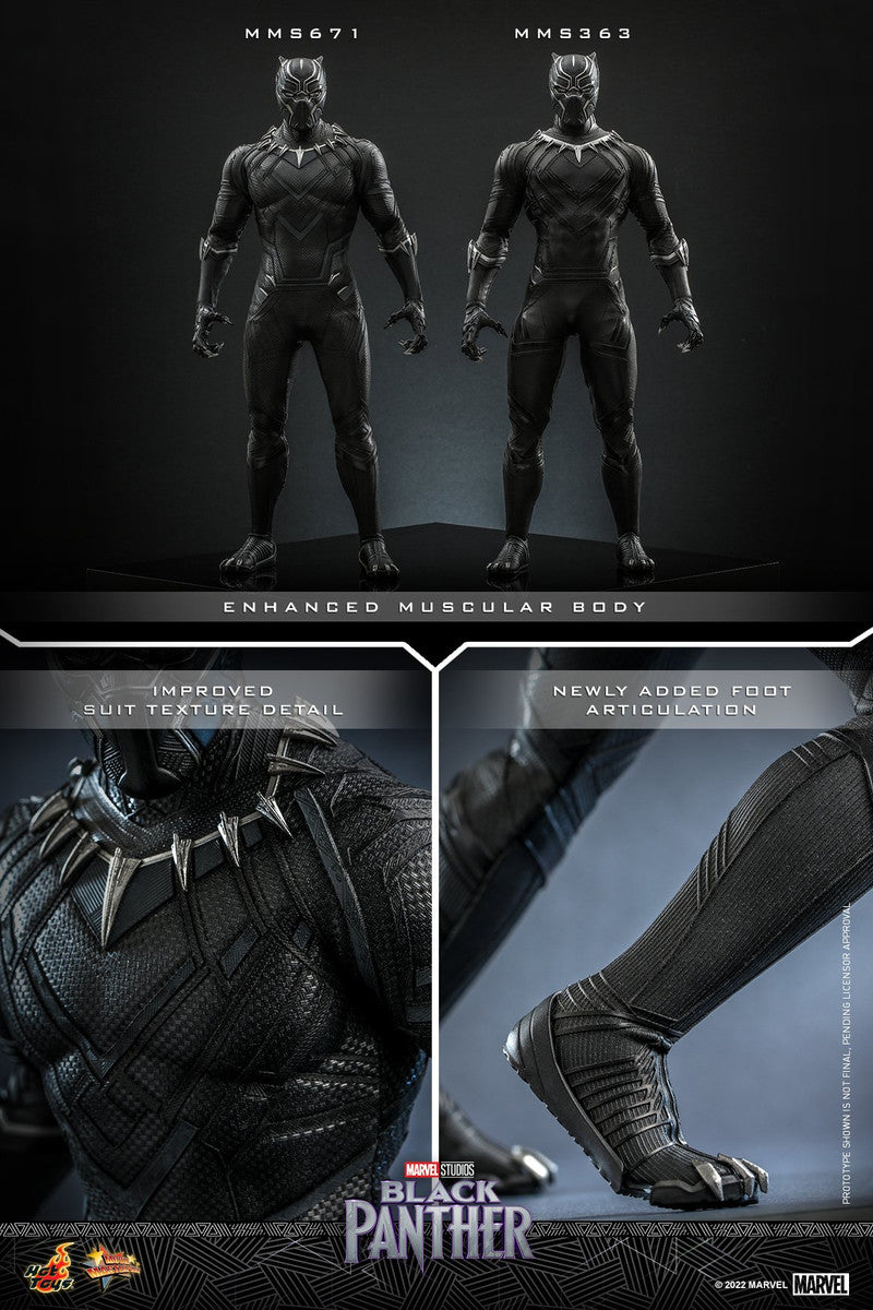 Pedido Figura Black Panther Legacy - Original Suit marca Hot Toys MMS671 escala 1/6
