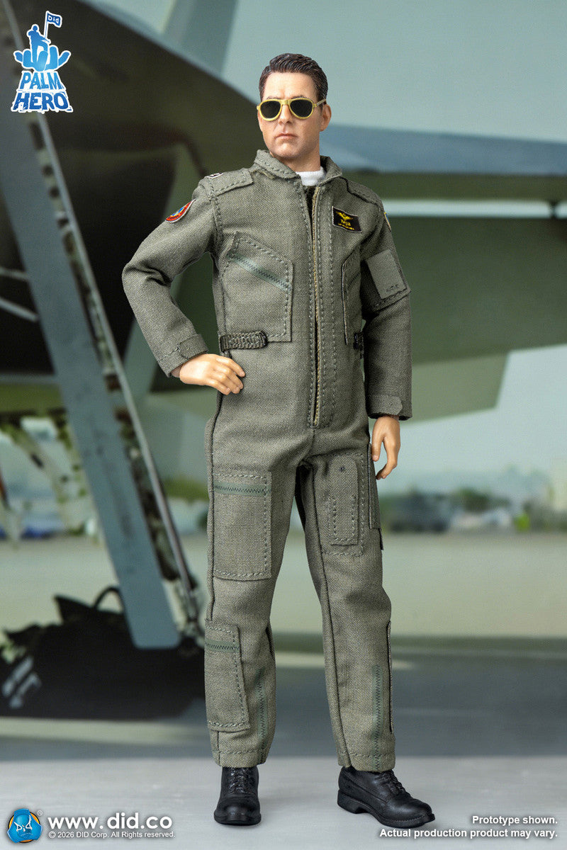 Pedido Figura Captain Mitchell - US Navy 18E Pilot marca DID XM80031 escala 1/12