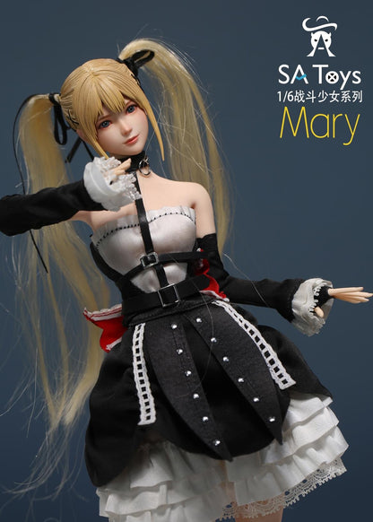 Preventa Figura Combat Girl Mary marca SA Toys M001 escala 1/6