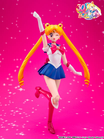 EN STOCK Figura SAILOR MOON - Sailor Moon (Crystal Star Compact Edition) - S.H.Figuarts marca Bandai Namco escala 1/12