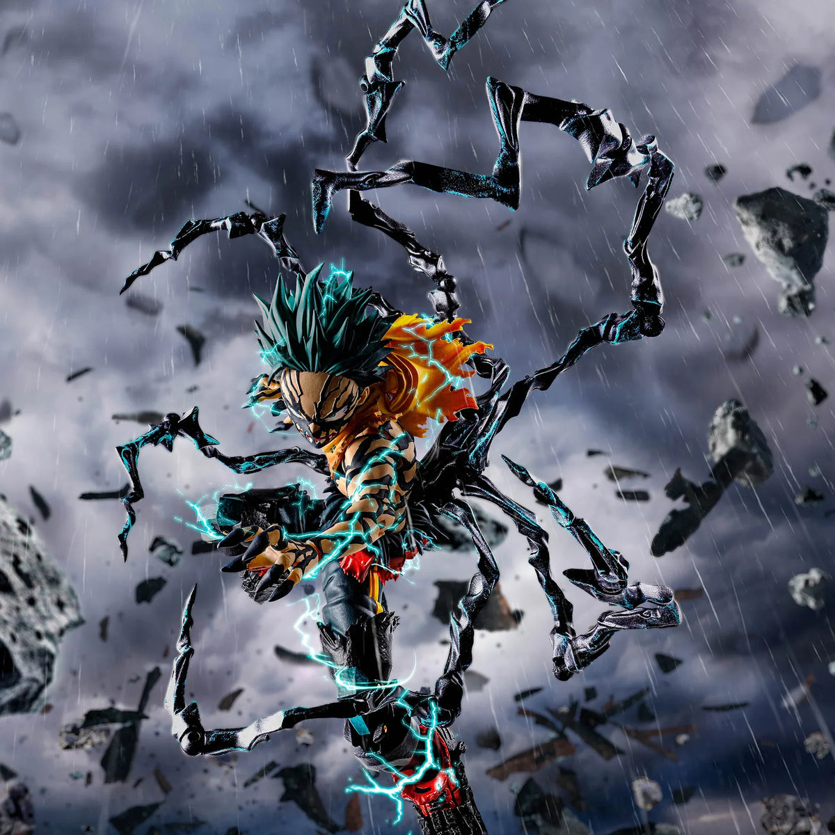 EN STOCK Figura Overlay Deku - My Hero Academia - S. H. Figuart marca Bandai Namco escala 1/12