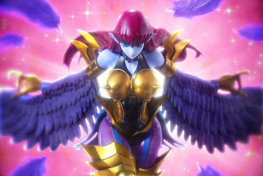 Preventa Estatua Harpie Lady - Yu-Gi-Oh! Duel Monsters - Oshi Works marca Kotobukiya (28 cm)
