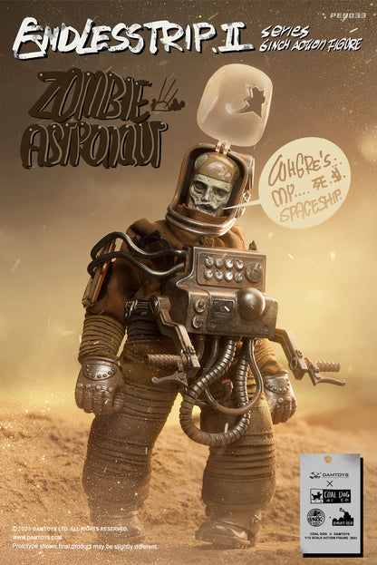Preventa Figura Zombie Astronaut - Endless Trip 2 marca Damtoys X Coaldog PES033 escala pequeña 1/12 (ART TOY)