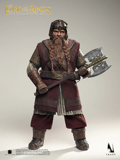 Preventa Figura GIMLI (Cabello enraizado) - The Lord of the Rings: The Fellowship of the Ring marca INART A033 Queen Studio escala 1/6