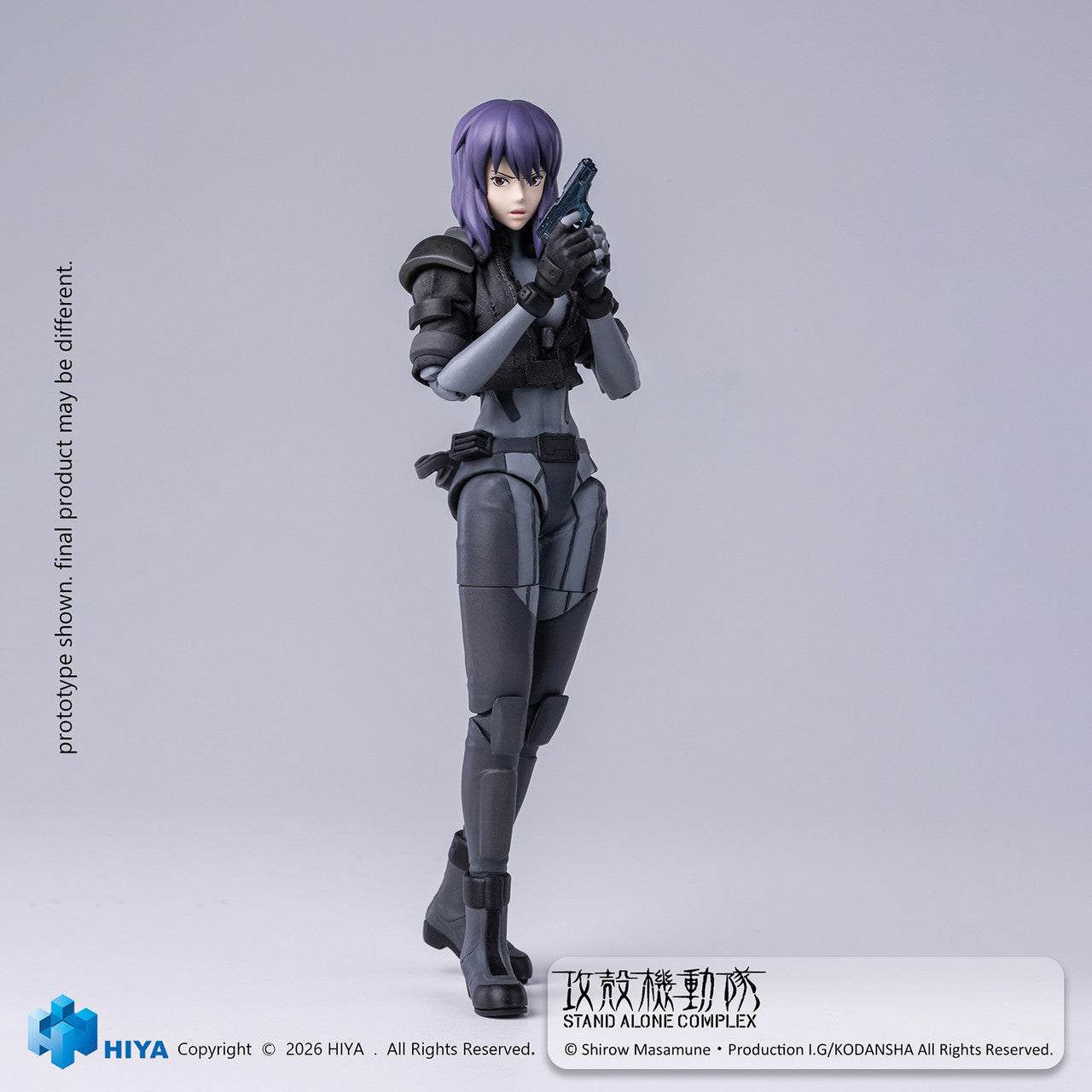 Preventa Figura Kusanagi Motoko (Battle Suit Version) - Ghost in the Shell: Stand Alone Complex - Exquisite Super Series marca HIYA ESG0203 escala 1/12
