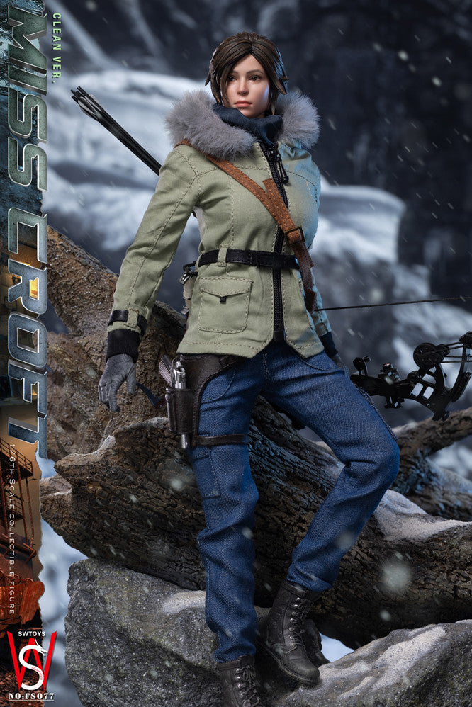 Preventa Figura Miss Croft (Clean Version) marca Swtoys FS077A escala 1/6