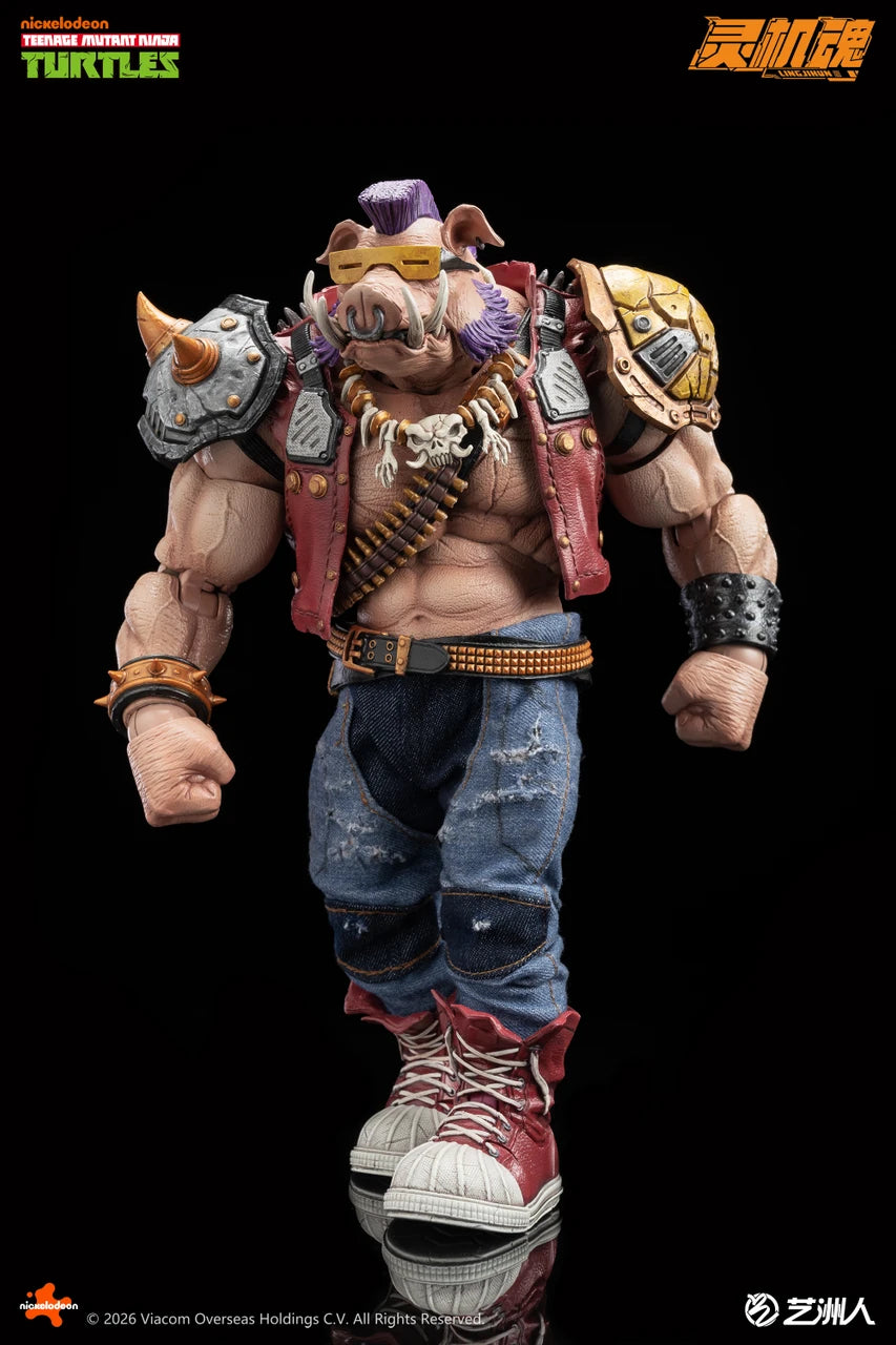 Preventa Figura Bebop - TMNT marca LINGJIHUN LJ004B escala 1/12