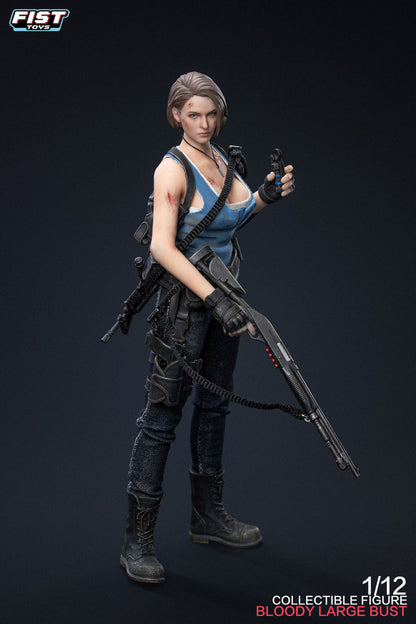 Preventa Figura Doomsday Cop (Bloody version) marca Fist Toys FIST-002 escala 1/12