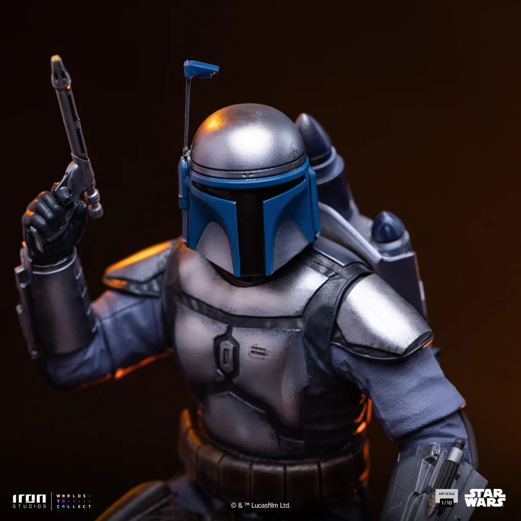 Preventa Estatua Jango Fett - Star Wars: Attack of the Clones marca Iron Studios escala de arte 1/10