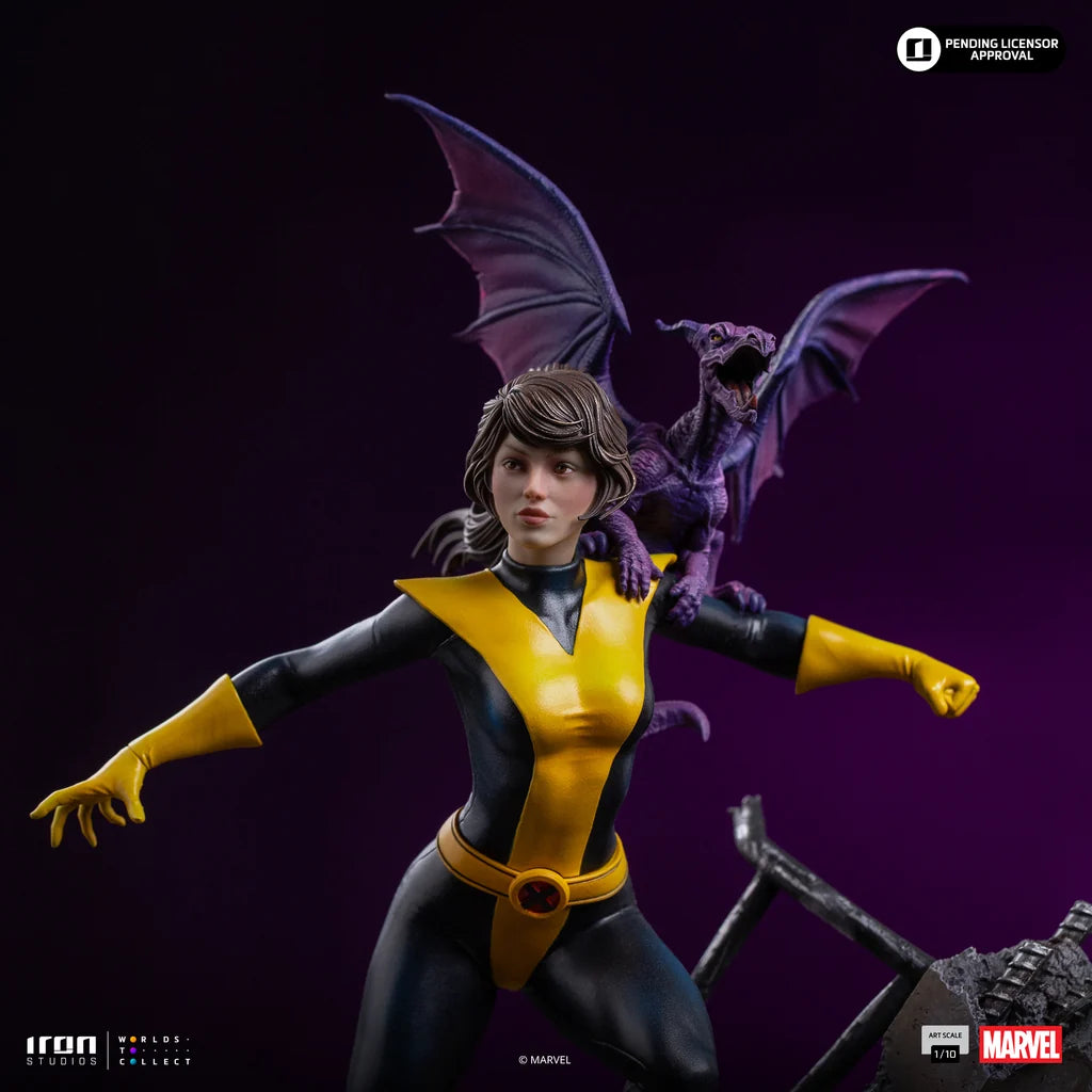 Preventa Estatua Kitty Pryde & Lockheed - X-Men Comics - Battle Diorama Series marca Iron Studios escala de arte 1/10