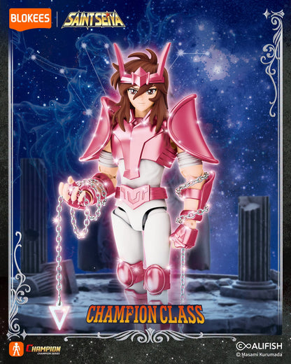 EN STOCK Andromeda Shun - Saint Seiya - Champion Class 14 - Model Kit marca Blokees (13.5 cm)