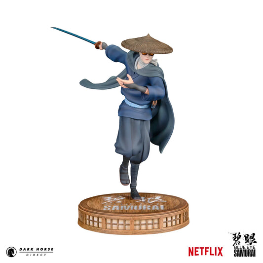 Preventa Estatua Mizu - Blue Eye Samurai marca Dark Horse (20.3 cm)