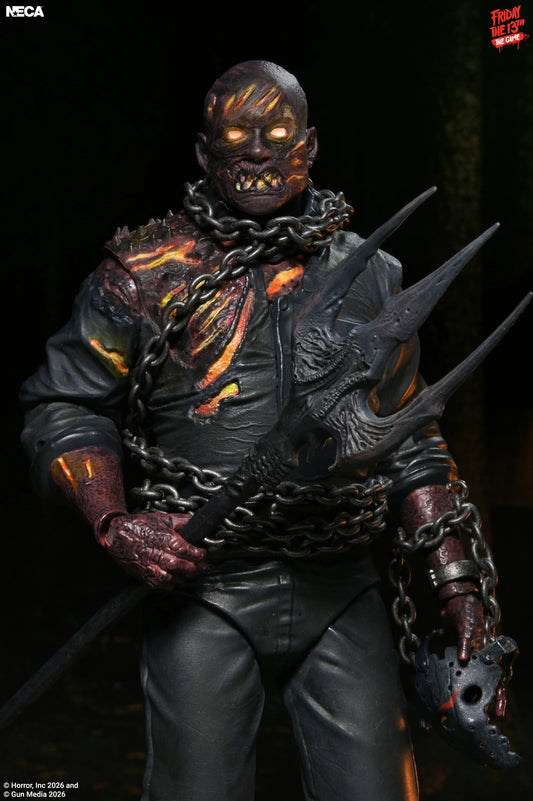 Preventa Figura Ultimate Savini Jason - Friday the 13th: The Game marca Neca (7 pulg.)