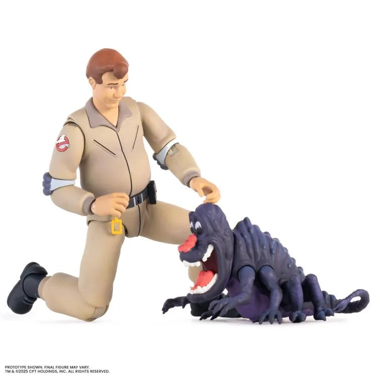 Preventa Figura Ray Stantz - The Real Ghostbusters marca Mondo escala pequeña 1/12