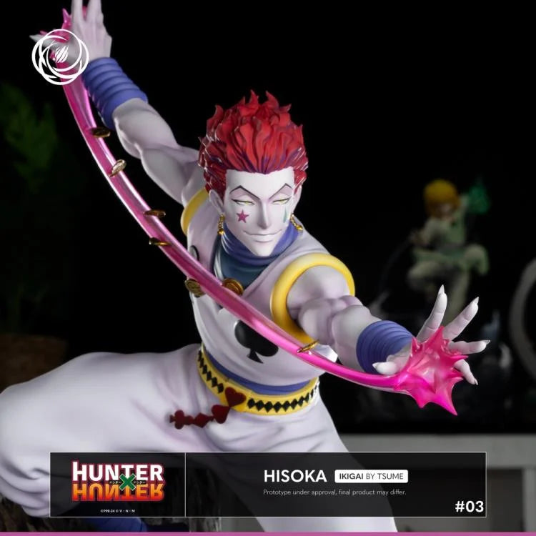 Preventa Estatua Hisoka (Limited Edition) - Hunter x Hunter Ikigai marca TSUME a escala 1/6 (44 cm)